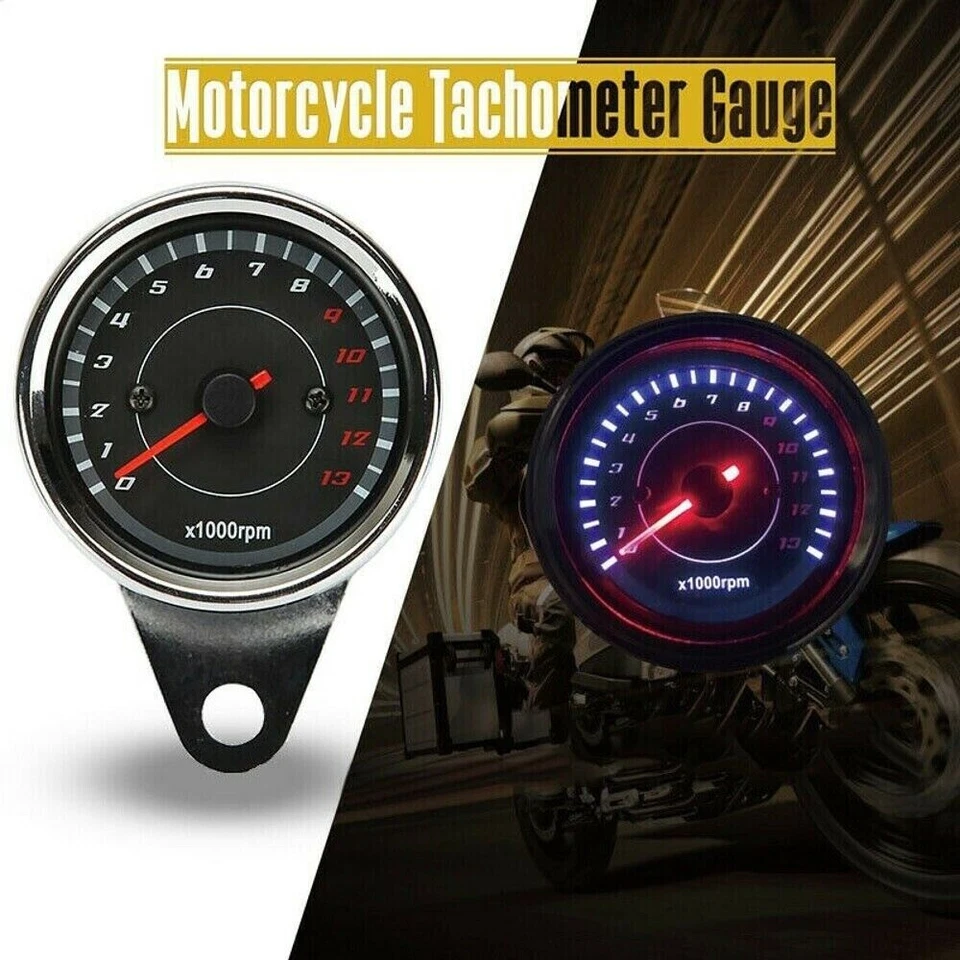 Backlight Motorcycle Tachometer For Suzuki Boulevard S40 S50 S83 C 50 C90 C190 Foto 2 de 4