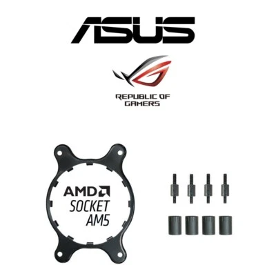 ASUS ROG AIO AM5 Bracket Kit - Fits ROG STRIX, ROG RYUO & ROG RYUJIN LC COOLERS