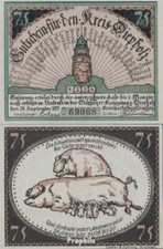 Banknoten Diepholz 1921 Notgeld: 273.5 Notgeld Kreis Diepholz Bild 1 bankfrisch