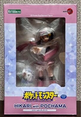 Artfx J Pokemon Series Hikari with Piplup Pochama 1/8 Scale Figure