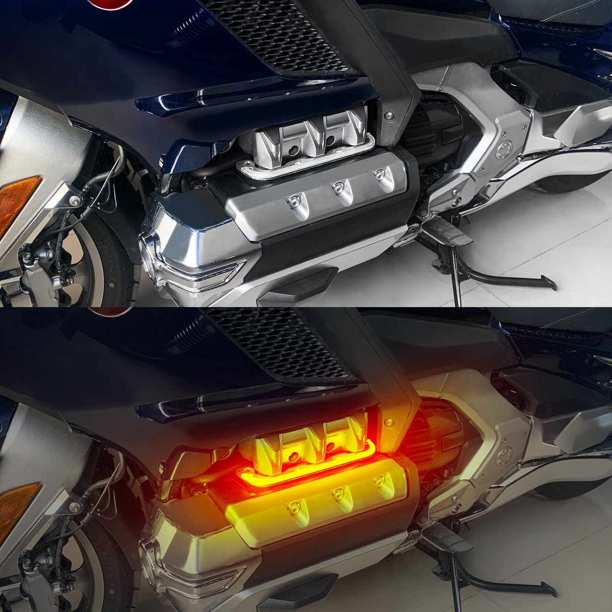 LED Engine Panel Running Lights For Honda Goldwing 1800 GL1800 2018-2024