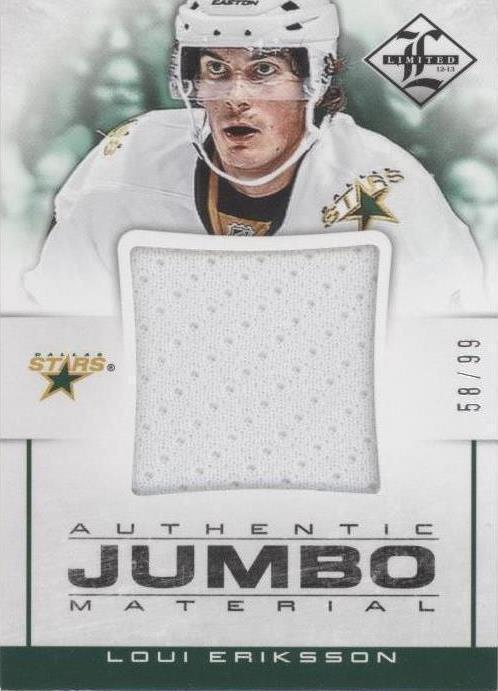 2012-13 Panini Limited - Loui Eriksson #JJ-LE - 1 of 1
