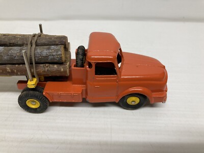 Miniature Dinky Supertoys 36A – Willeme Semi-remorque Fardier, Orange, 1/43, France