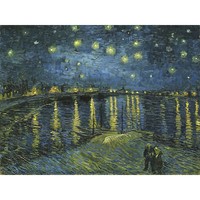 Sternennacht Von Vincent Van Gogh ExtragroßEr Leinwanddruck