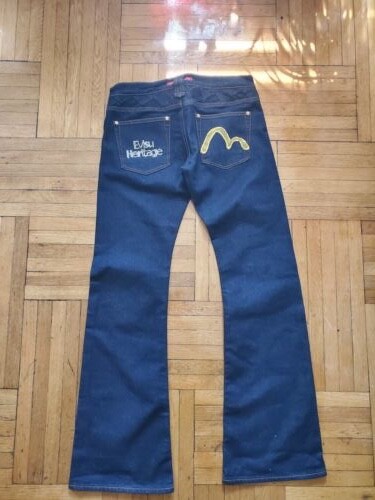 Vintage Evisu Genes EV Jeans Denim Size 30