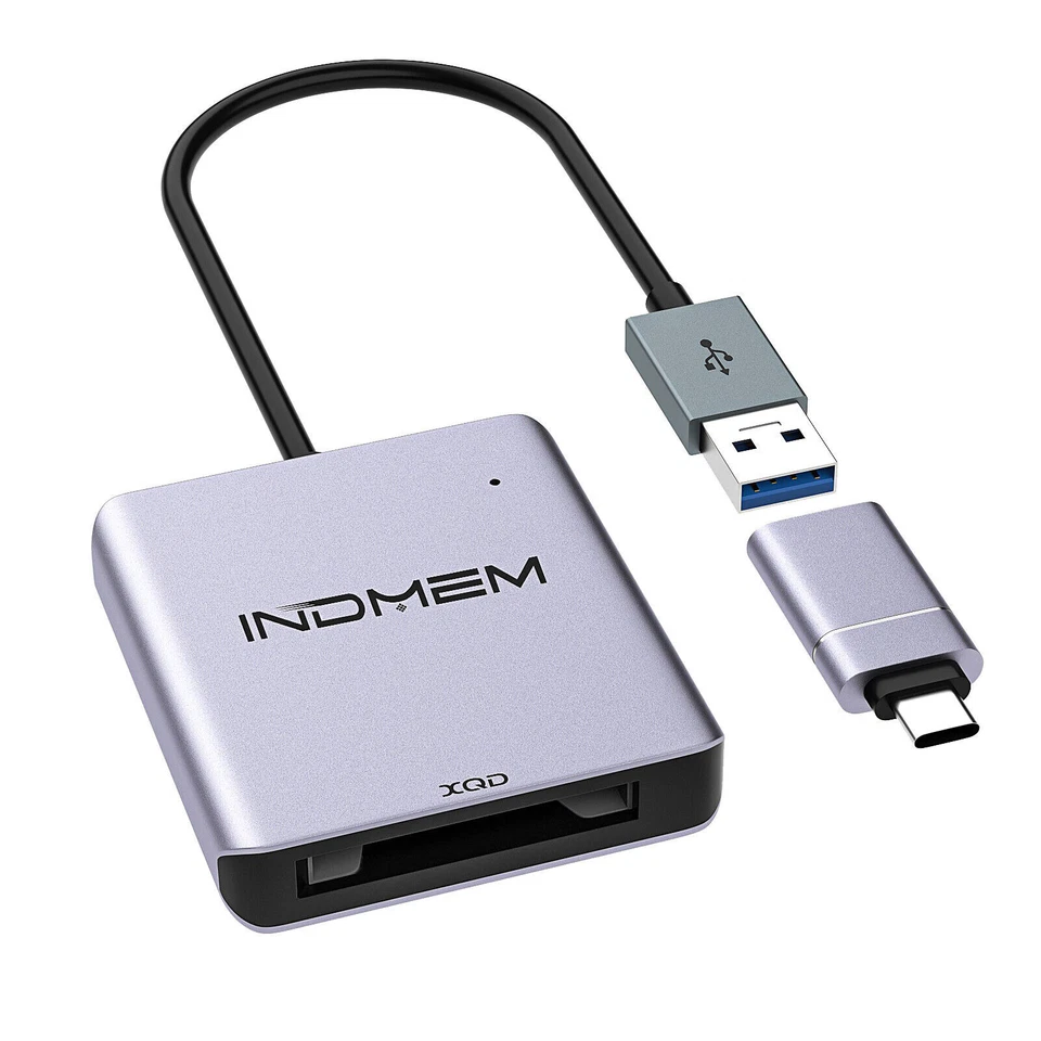 INDMEM 64GB XQD Memory Card w/ USB 3.0 Reader F/ Nikon D850/Z6//Panasonic S1/S1R - Image 3 of 4