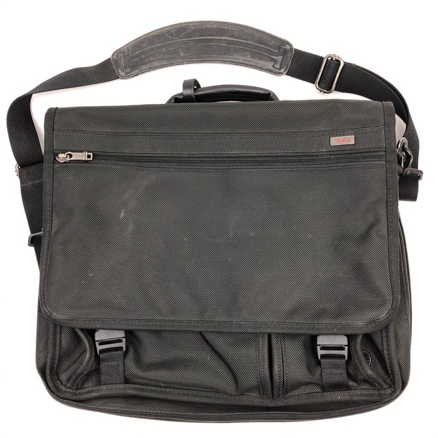 tumi ballistic nylon messenger bag