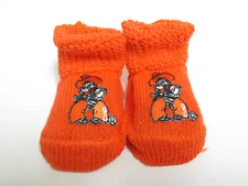 Oklahoma State "Cowboys" Branded NCAA Baby Booties NOS BRAND NEW OLD STOCK - BOX