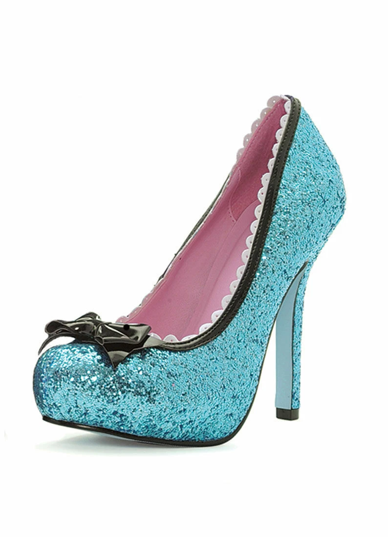 Blue sparkly hotsell shoes uk
