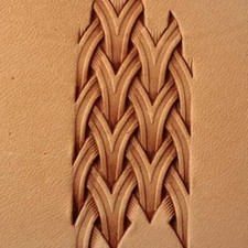 Leather stamp tool for leather craft DIY brass stamp 360Bkit 3 stamps 18x10 mm