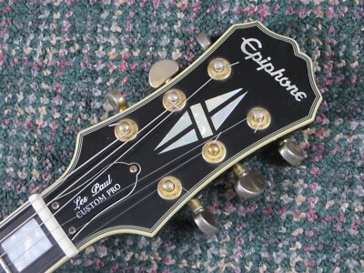 Epiphone LesPaul Custom Pro エレキギター ケース付 Epiphone LesPaul Custom Pro エレキギター ケース付 ギター