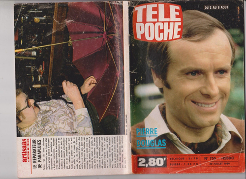 magazine Télé poche 1980 Thierry vigneron spécial jeux