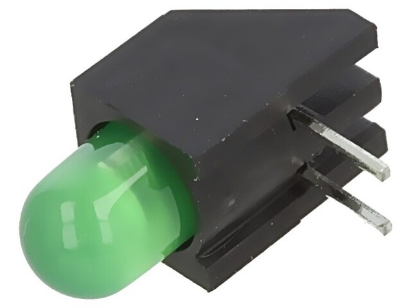 2X H178CGD Led GrüN 5Mm Anz.Dioden: 1 20Ma Linse: Diffus 45° 2,1-2,8V Bivar-image