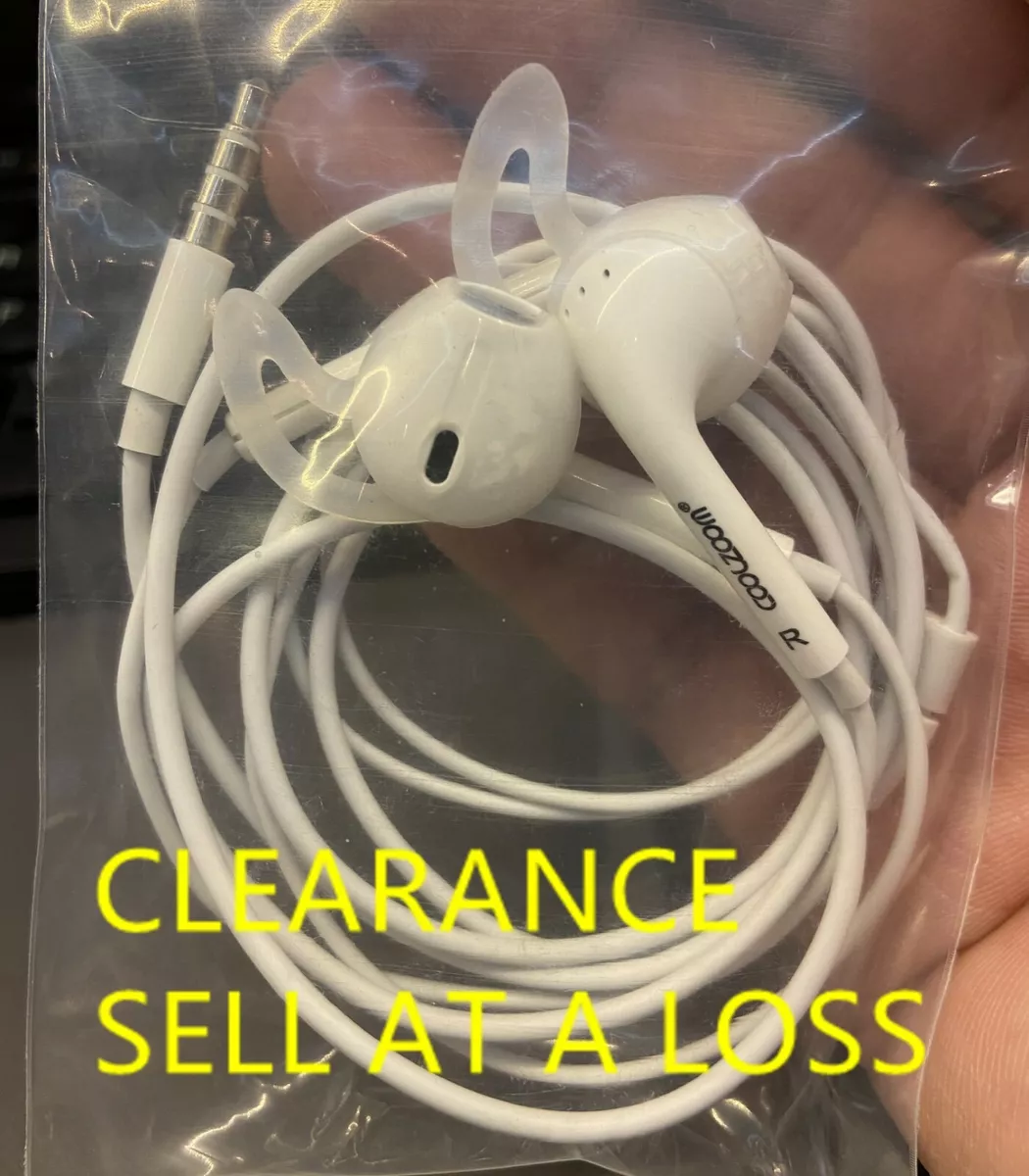 LOT Earpods Earphones MIC REMOTE for iPhone5 6 SAMSUMG LG ANDROID OS Chromebook
