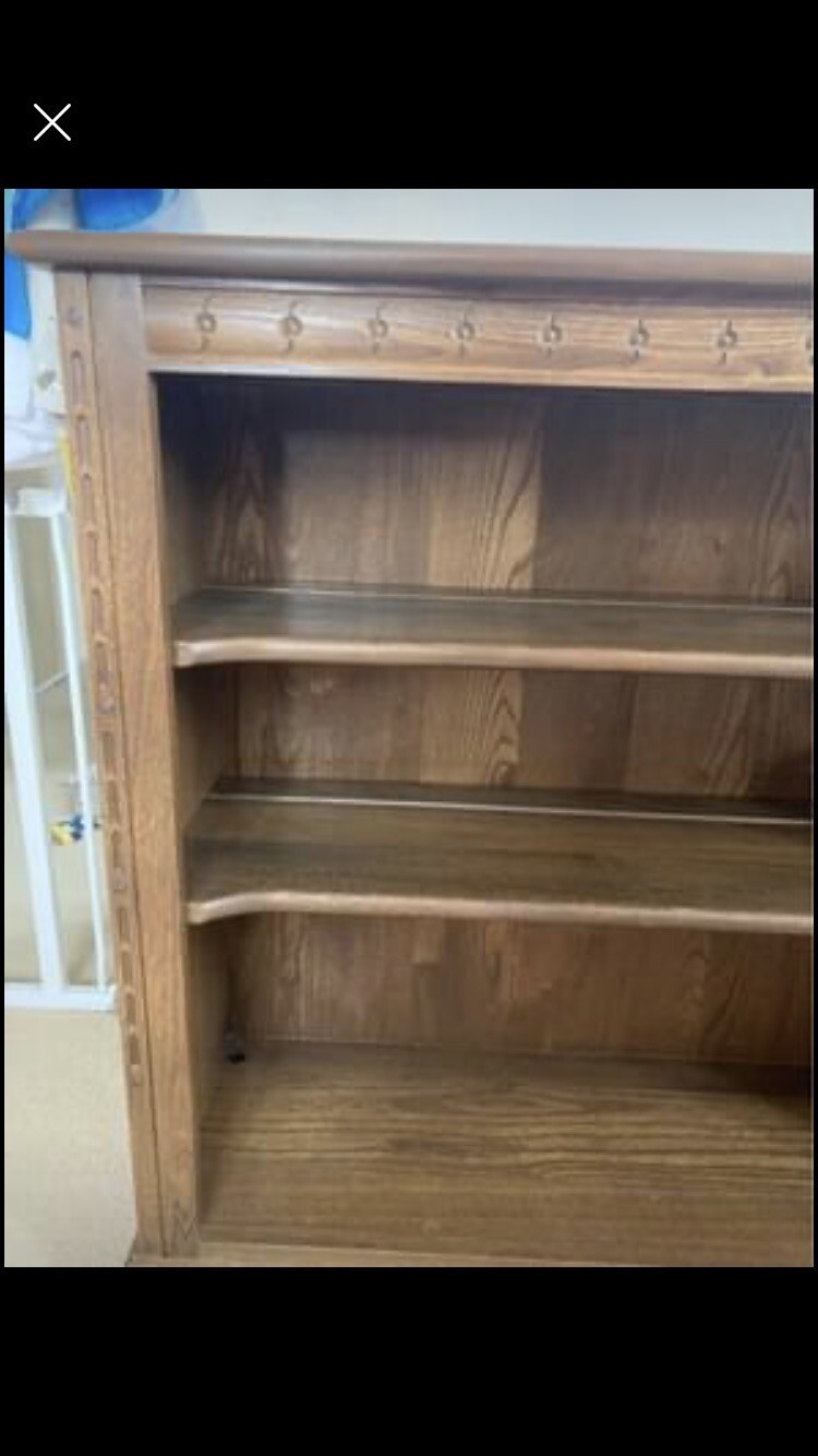 Ercol Solid Wood Bookcase eBay