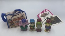2002 Super Duper Publication CAAP Pals 4x Animals in zip pouch 8 Flash Cards 11L