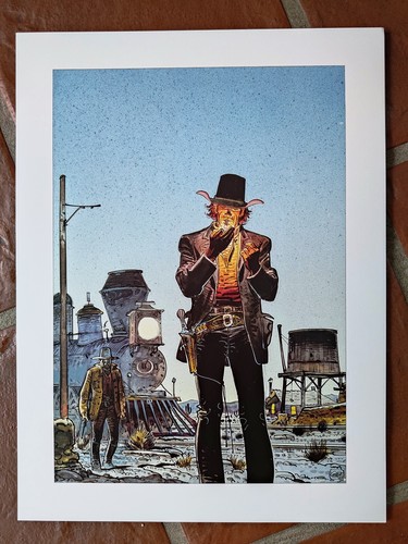 GIRAUD - Portfolio BLUEBERRY - Preface Eddy Mitchell - Stardom 1994 N+S - Imagen 6 de 9