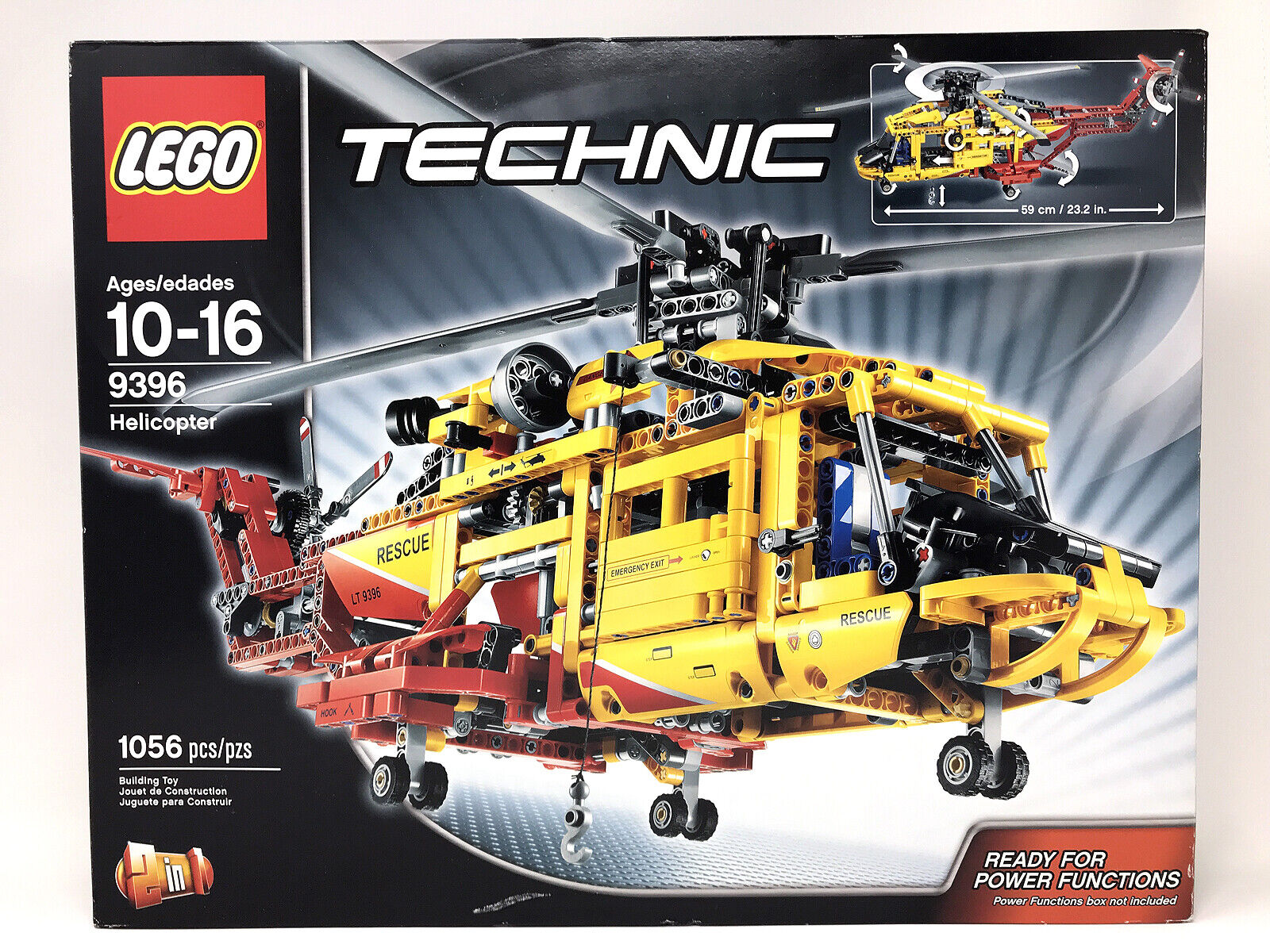uddrag Uundgåelig Ud over LEGO 9396 - Lego Technic - Helicopter - *NEW* 5702014837508 | eBay