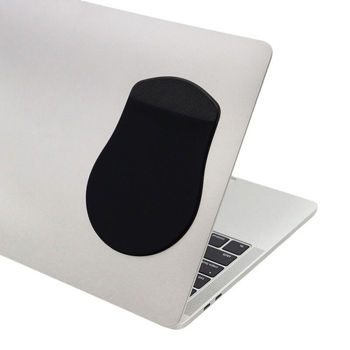Slim Mouse Holder Adhesive Elastic Case Lycra Fabric Pocket For Wireless Mice-j - Picture 7 of 15