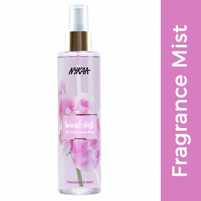 Nykaa Wanderlust Fragrance Body Mist 200 ml Sicilian Sweet Pea