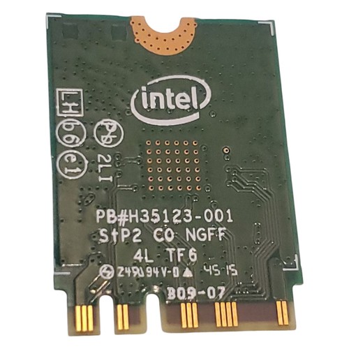 Intel Dual Band Wireless-AC 3165 3165NGW 802.11AC WiFi + Bluetooth 4.2 NGFF Card - Picture 2 of 4