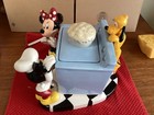 Disney Cookie Jar With Mickey & Minnie Mouse & Pluto Oven RARE. Mint condition! — photo 4