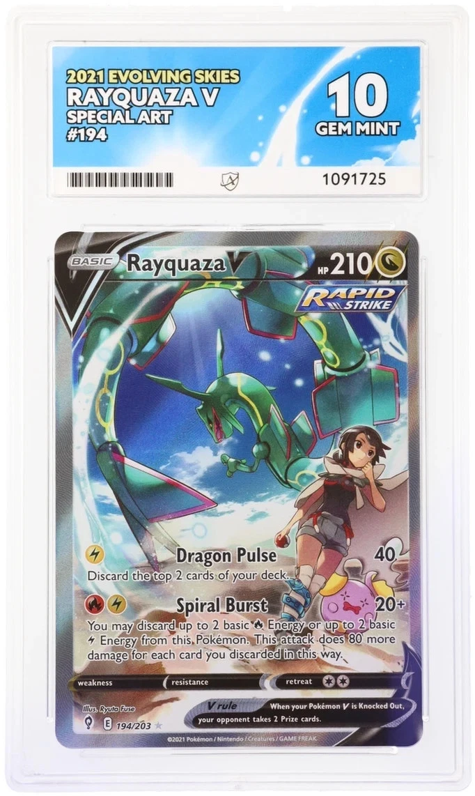Pokmon Rayquaza Grade 10 Pokmon TCG Individual Collectible Card Game Cards  for sale | eBay