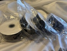 1 1/2  Black Satin Ribbon 50 yards-set of 4 200 yards total 
