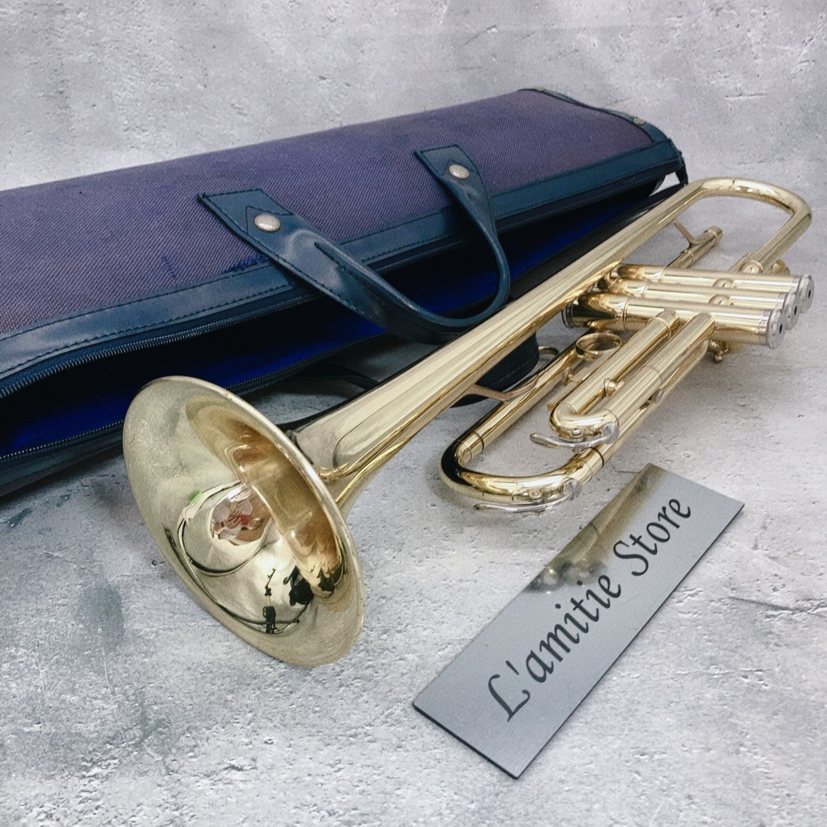 YAMAHA YTR-235 Trumpet Bb Standard Model JP YTR235 Gold Brass Bb