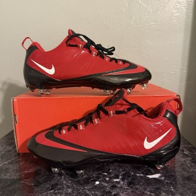 NEW Nike Original Zoom Vapor Carbon Fly TD Football Cleats Size 9 Gray Red