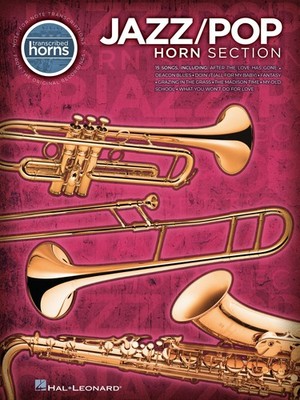 Jazz/Pop Horn Section Transcribed Trumpet Sax Trombone Sheet Music Song Book