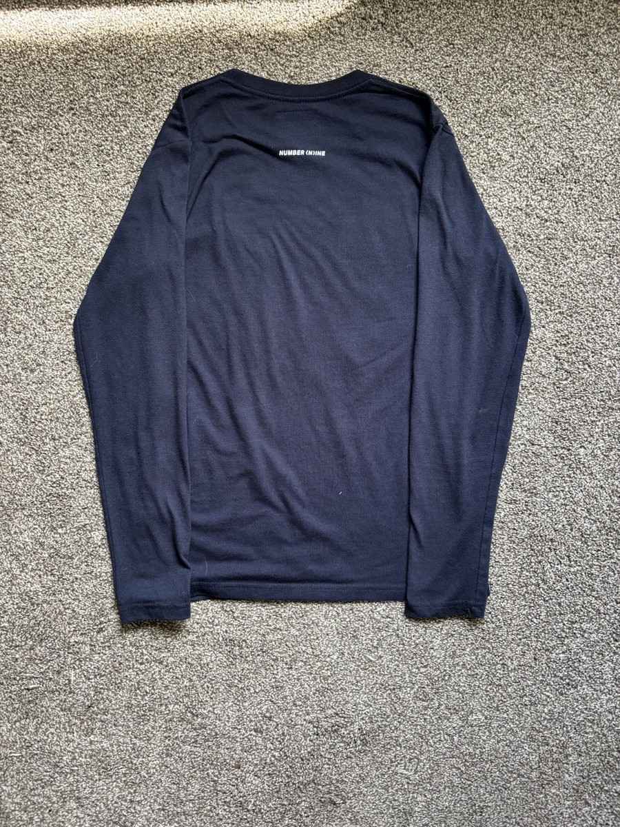 Number Nine Shield, Long Sleeve Small | eBay