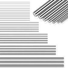 104 Pcs 40 cm Stainless Steel Spring Music Wire 12 Different Straight Full Ha...