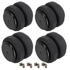 4 Pcs Heavy Duty 2500lb 12npt Double Bellow Air Suspension Spring Bag