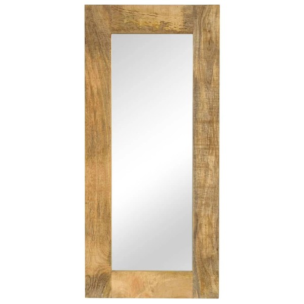 Vidaxl Spiegel Mangoholz Massiv 50 X 110 Cm Neu-image