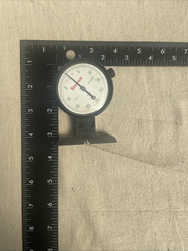 Starrett No.643 mit Schmucksteinen besetztes Messuhr .0005" .125" Bereich - Bild 23 von 23