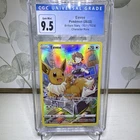 Pokémon TCG Eevee TG11 Brilliant Stars Ultra Rare Holo CGC 9.5 Character Rare