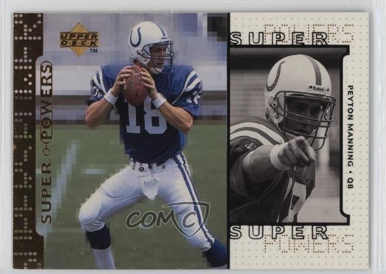 1998 Upper Deck Super Powers Peyton Manning #S16 HOF 0ql0