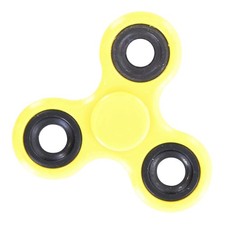 Solid Color Fidget Spinner  Yellow
