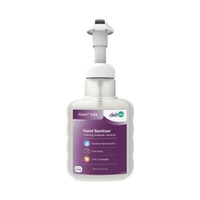 SC Johnson Alcare Extra Hand Sanitizers Pump Bottle Foaming 60-100% 400mL, 6 Ct