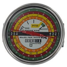 Tachometer W White Face Fits International 756 766 826 856 Tractors 66748c1 Tachometer W White Face Fits International 756 766 826 856 Tractors 66748c1