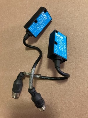 SICK WE9-2P630 PHOTOELECTRIC SENSOR & WS9-2D630 OPTIC ELECTRONIC TRANSMITTER LOT