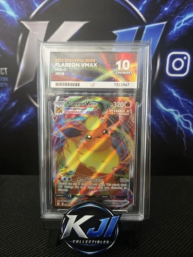 Flareon VMAX 018/203 Evolving Skies ACE 10