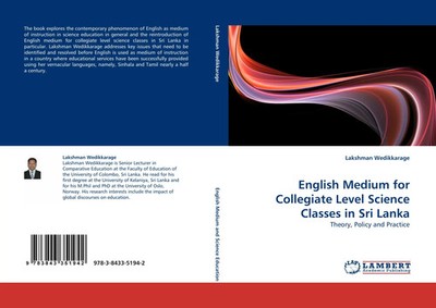 Lakshman Wedikkarage | English Medium for Collegiate Level Science Classes in...