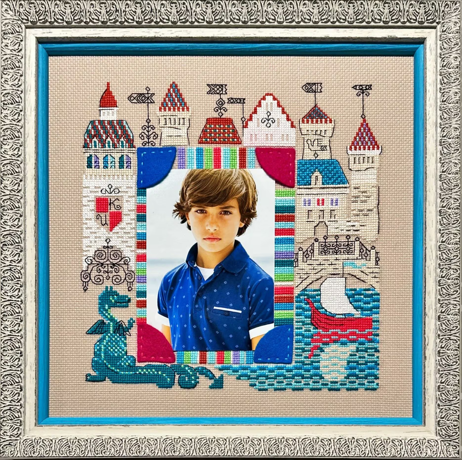 Ed And Framed Model Knight's Castle