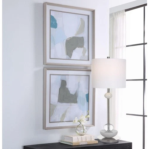 Uttermost 32268 Mist Shapes 25.38 X 25.38 inch Framed Prints - Picture 5 of 7