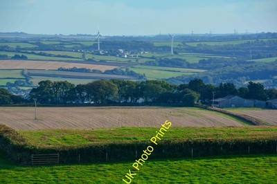 Photo A3 Braunton : Countryside Scenery Heanton Punchardon Looking acros c2021