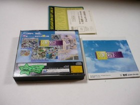[ 00] Game Software SS SimCity 2000 Sega Saturn SEGA SATURN