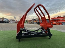 Hydr. Ballenzange Euroaufnahme 1,8m 180 cm Rundballenzange Zange für Rundballen