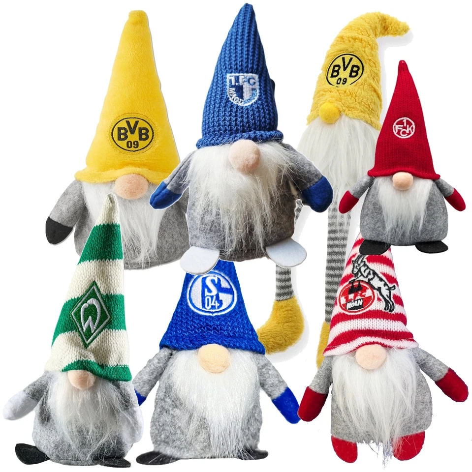 1./2. Bundesliga Wichtel Filz verschiedene Vereine